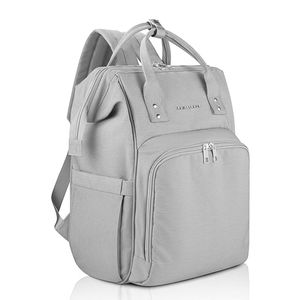 Unisex Diaper Bag Backpack Pastel Gray NWT